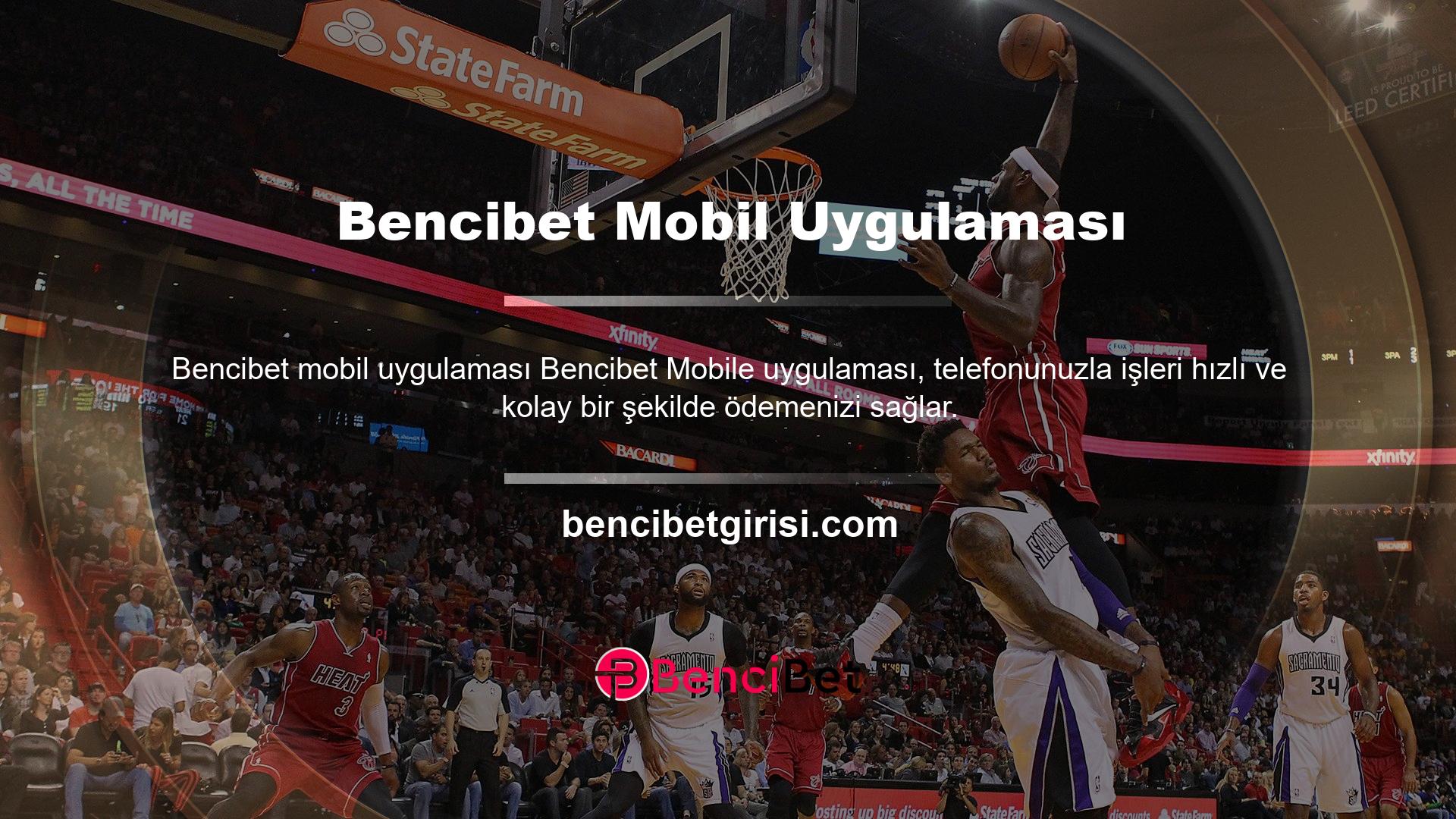 Bencibet mobil sitesi artık yayın için kullanılabilir ve üzerine bahisler yapabilirsiniz