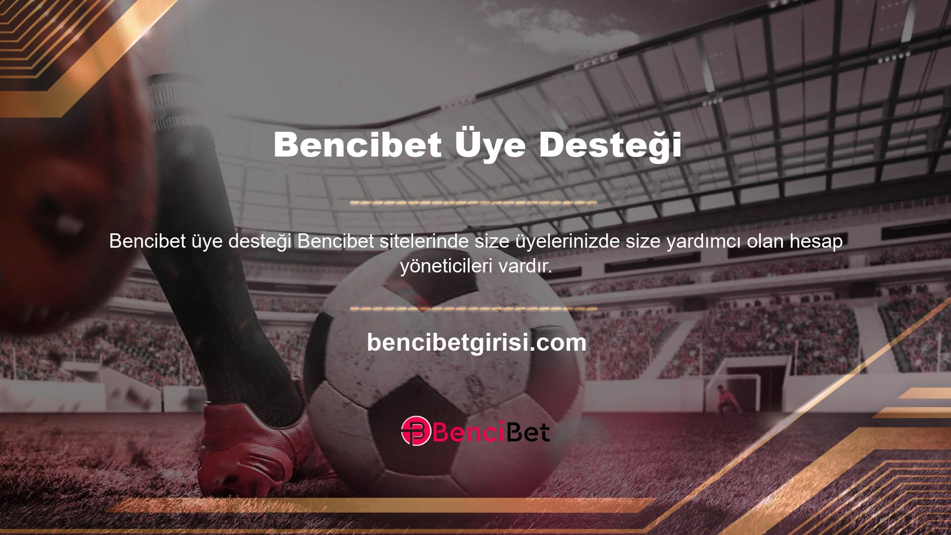 Onlar için bahis ve bonus gibi şeyler yapıyorlar